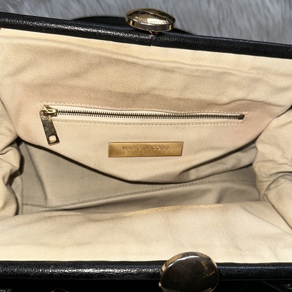 Y2K Marc Jacobs Black Quilted Stam Bag Purse - Picture 15 of 16